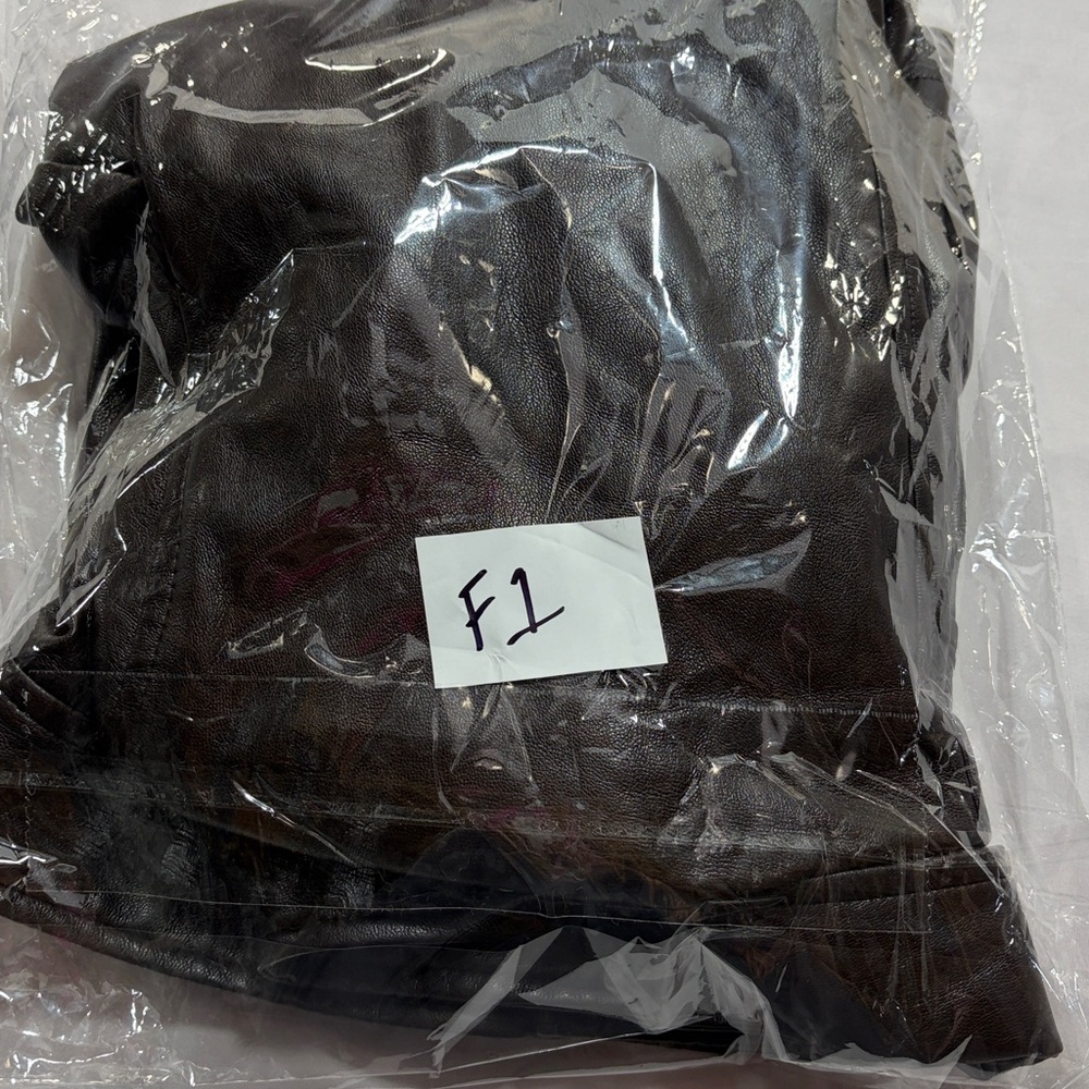 Flora bea faux leather jacket size M - Picture 8 of 8